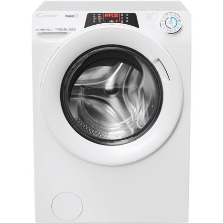 Masina de spalat Candy RO 496DWM7/1-S, , Rapido, frontala, 9kg, 1400 , steam, snap, wifi, inverter, A
